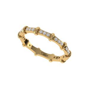 Veloura Knot Eternity Band