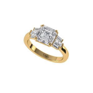 Royal Asscher Diamond Ring
