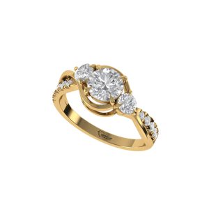 Celeste Trio Diamond Ring